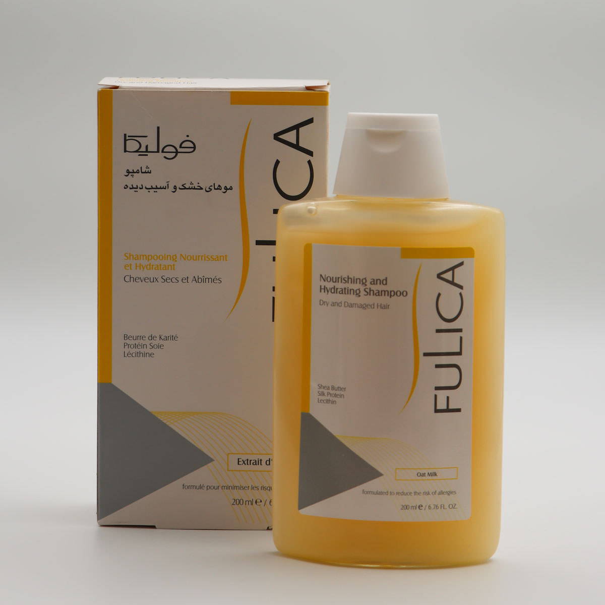 شامپو مو خشک و آسیب دیده فولیکا